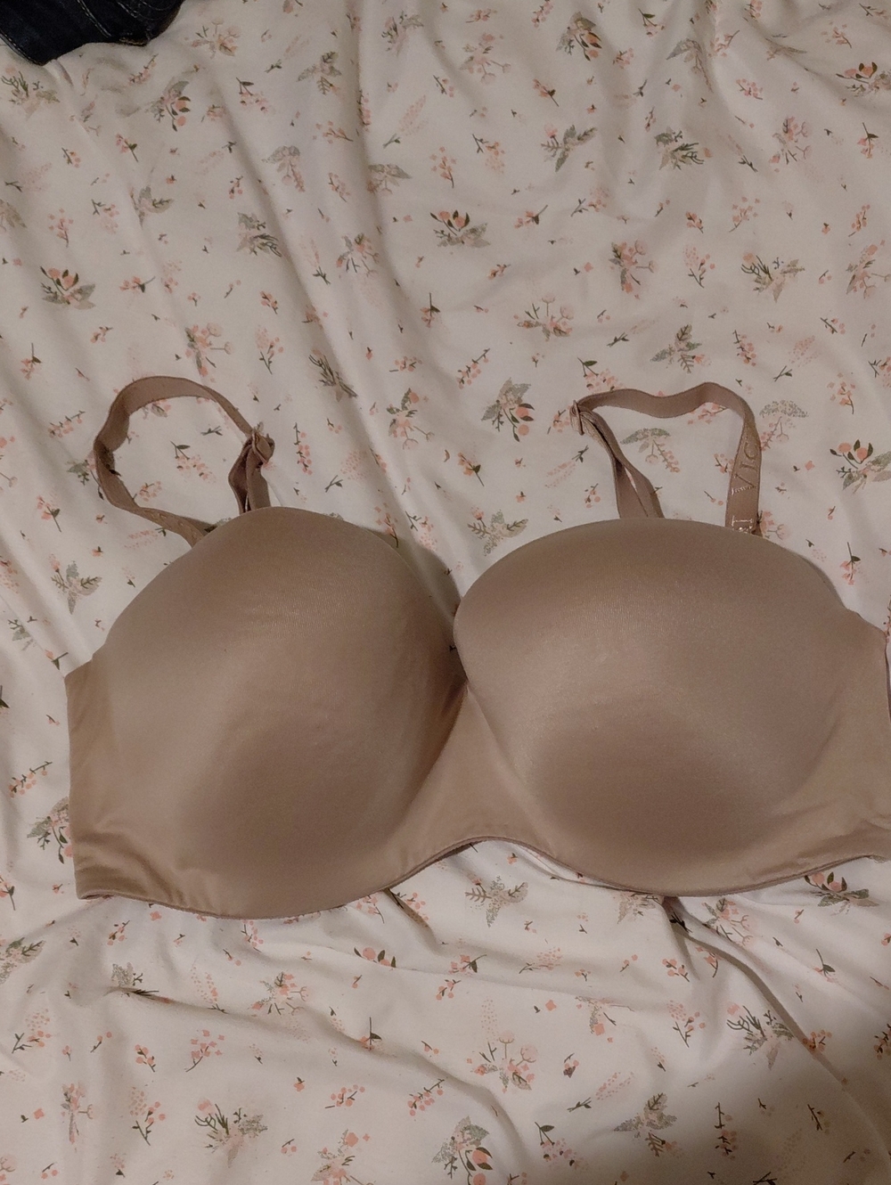 Victoria's Secret Convertible Strapless Bra in Neutral Taupe